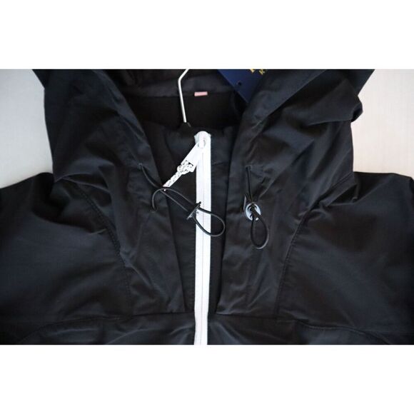 Polo Golf Ralph Lauren Women Sz XS Black 1/2 Zip Hooded Windbreaker Jacket - Picture 11 of 14